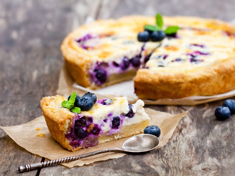 blueberry cheesecake