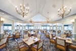 Dining room with tables and chairs