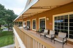 second floor balcony at greenwood place