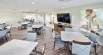 dining area with tv at greenwood place